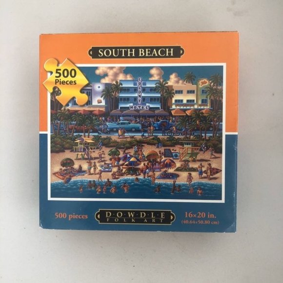 Other - 500 Piece Miami South Beach Jigsaw Puzzle